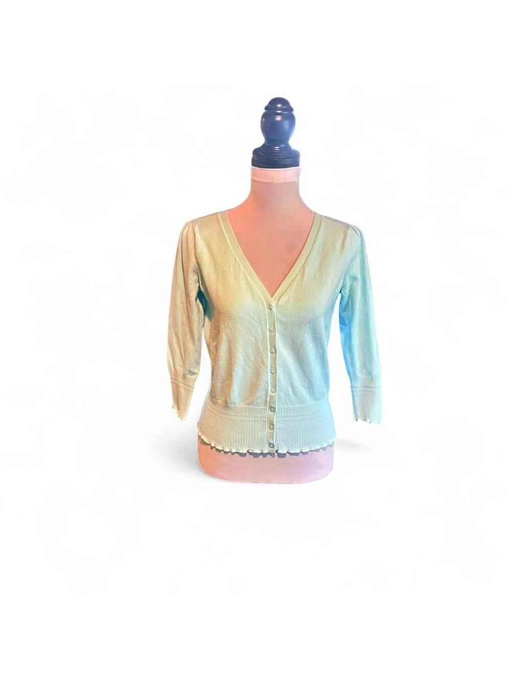 Worthington cardigan 100% cotton . Size S